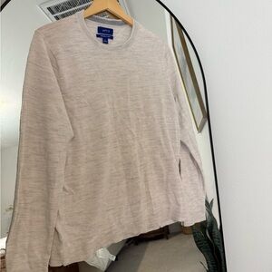 Apt. 9 Men’s Light Beige Crewneck Sweater Size Large